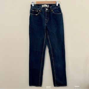 Vintage Gap Blue Jeans Low Rise Denim Jeans Waist 26 in